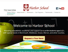 Tablet Screenshot of harborschool.com